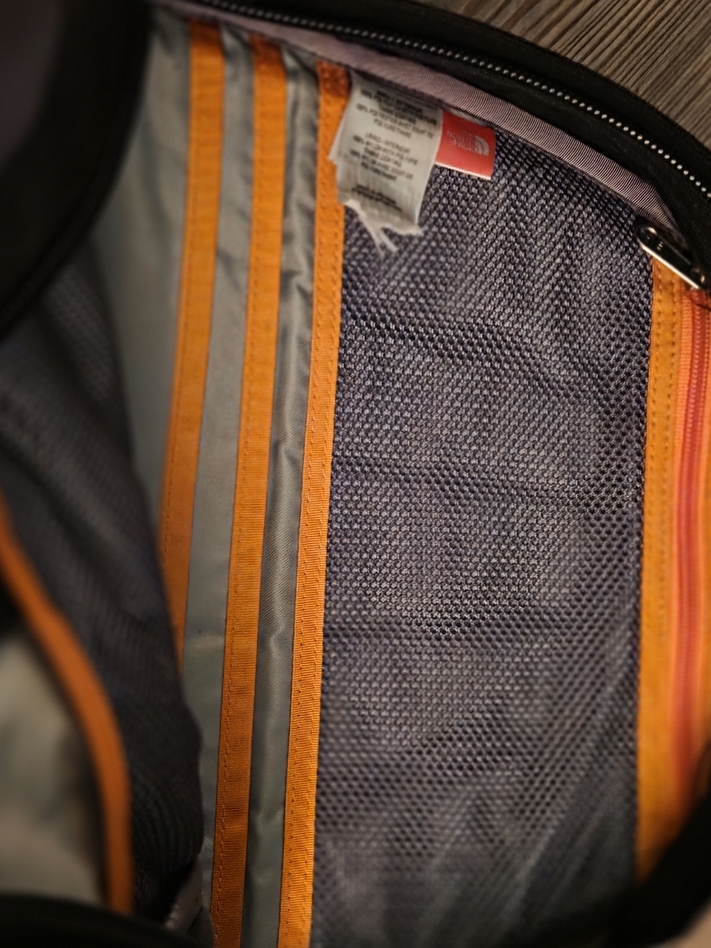 The North Face Purple Backpack with Pink Accents - Picture 3 of 5